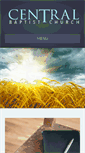 Mobile Screenshot of centralbaptistcf.com
